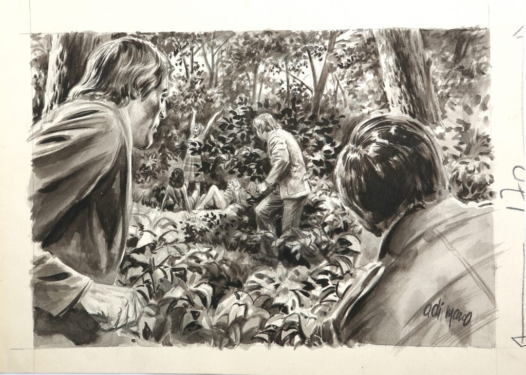 Galerie JeanJacques Mandel ANGELO DI MARCO, dessin à l’encre