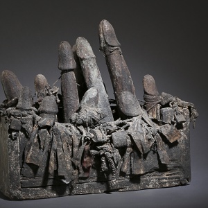 FETICHES LEGBA autel, Vodou Benin