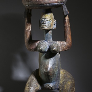 PORTEUSE DE COUPE YORUBA, Nigéria