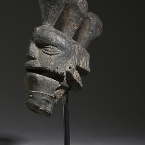 MASQUE OGONI ancien, Nigeria