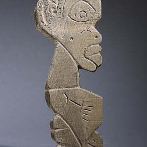 Gustave CAHOREAU Totem,  femme  africaine